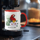 Search for macaw parrot mugs Tropical