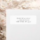Search for black on white return address labels Couple