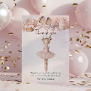 Search for ballerina thank you cards Princess