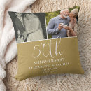 Search for 50th wedding anniversary cushions Simple