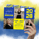 Search for yellow and blue graduation invitations Picture