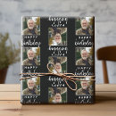 Search for happiness wrapping paper Whimsical