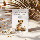 Search for lion king invitations Watercolor