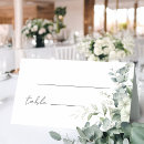 Search for greenery place cards Eucalyptus leaves