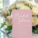 Search for dusty rose bridal shower invitations Blush
