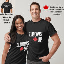Search for canadian maple leaf tshirts Elbows up