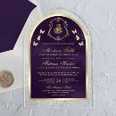 Search for vintage glam wedding invitations Arch