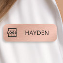 Search for rose gold name tags Promotional items
