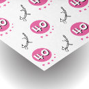 Search for 40th birthday tissue paper Black and white