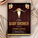 Search for baby skull invitations Rustic