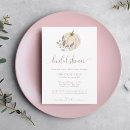 Search for white pumpkin bridal shower invitations Botanical