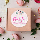 Search for baby girl birthday stickers Boho