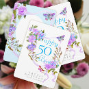 Search for purple ribbon cards Butterfly