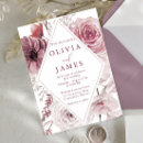 Search for dusty purple wedding invitations Fall