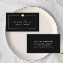 Search for graduation name business cards Black and white