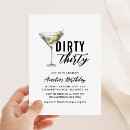 Search for dirty martini invitations Modern