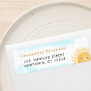 Search for cloud return address labels Watercolor