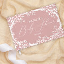 Search for vintage baby shower guest books Script