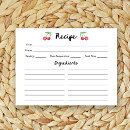 Search for antique bridal shower recipe cards Elegant
