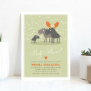 Search for moose baby shower invitations Animals
