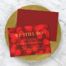 Search for ruby red and gold invitations 40th anniversary
