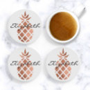 Search for gold foil coasters Tropical