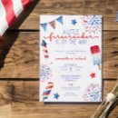Search for red white blue baby shower invitations Gender neutral