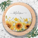Search for yellow flower badges Sunflower