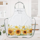 Search for sunflowers aprons Elegant