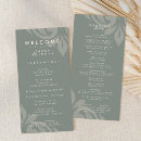 Search for fancy wedding programs Classy