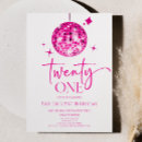 Search for pink and white invitations Modern elegant