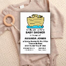 Search for noah baby shower invitations Christian