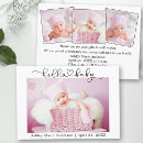 Search for 4 photo invitations Newborn