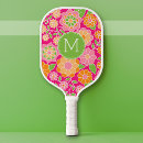 Search for monogrammed pickleball paddles Feminine