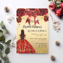 Search for red dress quinceanera invitations Roses