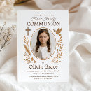 Search for catholic christening invitations Rustic