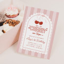 Search for cherry birthday invitations Coquette