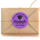 Search for purple black stickers Modern typography