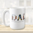 Search for 5 photo collage mugs Happy father's day