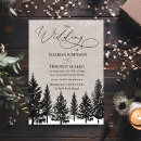 Search for snow fall invitations Rustic