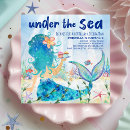 Search for mermaid square invitations Ocean
