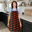 Search for tattoo aprons Red