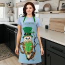 Search for four leaf clover aprons St patricks day
