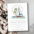 Search for palm tree anniversary party invitations Modern elegant