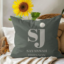 Search for sage cushions Initial