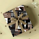 Search for mudcloth wrapping paper Kwanzaa