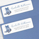 Search for cowboys return address labels Bride