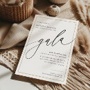 Search for black tie dinner party invitations Corporate event