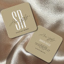 Search for gold business cards Beautician