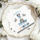 Search for race car napkins 2nd birthday